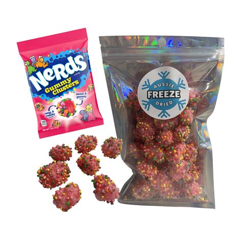 Freeze Dried Nerds Gummy Clusters Aussie Freeze Dried