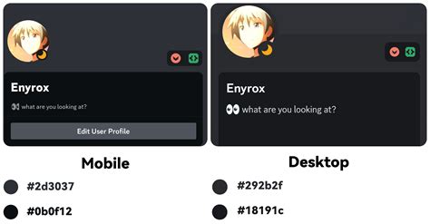 Discord Colors Are Not The Same On Mobile And Desktop Rdiscordapp