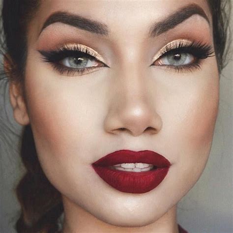 Cranberry Lips And Shimmering Eyes Makeupbyalinna Is