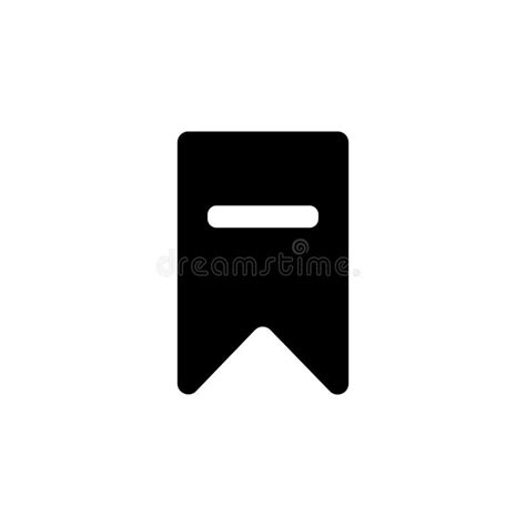 Delete Bookmark Icon Element Of Simple Icon For Websites Web Design