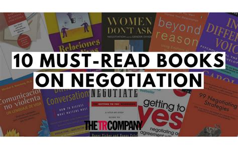 10 Suggested Books On Negotiation
