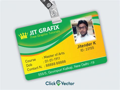 employee identity card design school card design photo