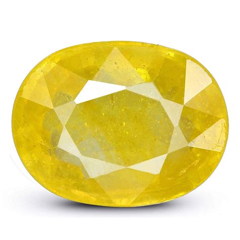 Certified Yellow Sapphirepukhraj Loose Gemstone Rashi Ratan Etsy