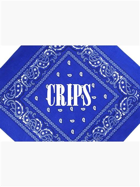 Crips Mask By Feezy76 Redbubble