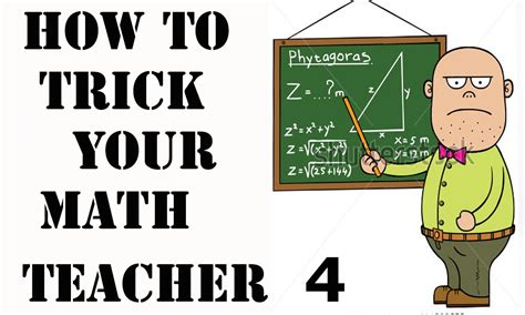 How To Trick Your Math Teacher 4 Math Tricks Revealed Youtube
