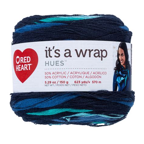 Red Heart It's A Wrap Hues Yarn | Yarnspirations