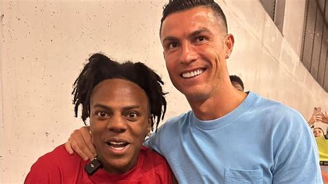 Cristiano Ronaldo Ishowspeed Finally Meets Portuguese Football Legend
