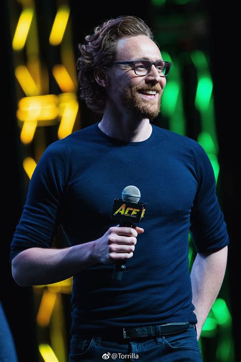 Just like his marvel cinematic universe character loki, tom hiddleston loves to keep fans guessing. #TomHiddleston on stage during #ACEComicCon at WaMu ...