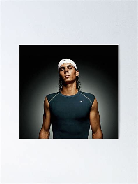 Rafael Nadal 16 Poster For Sale By Johnynolan Redbubble
