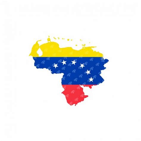 Venezuela Flag Map Pandp Group
