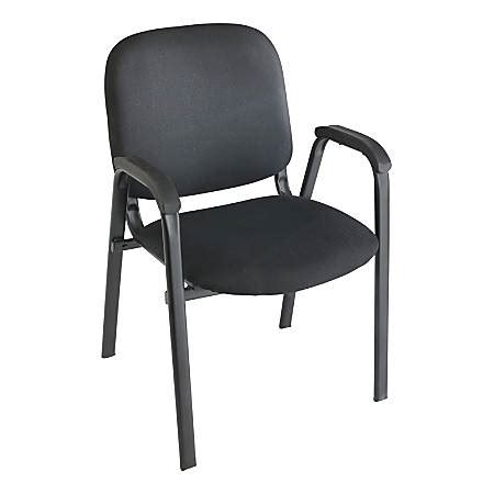 Shop office stacking chairs available in contoured fabric or heavy duty plastic seats. Realspace Stacking Guest Chair Black - Office Depot