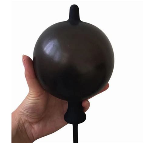 Inflatable Anal Dilator Expandable Butt Plug Silicone Inflate Anal Plug