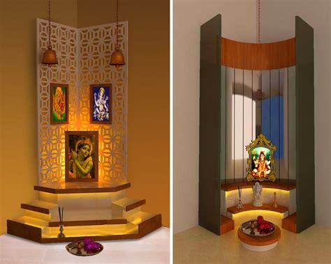 25 Latest Pooja Room Designs With Pictures In 2019 Room Interior