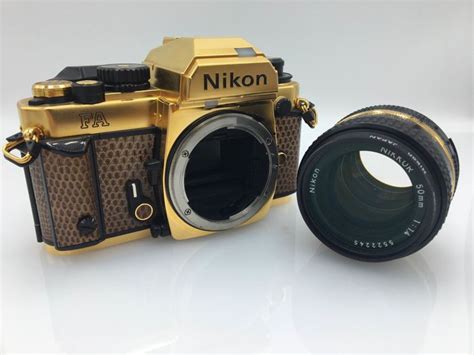 Nikon 24 Karat Gold Nikon Fa 1984 Catawiki