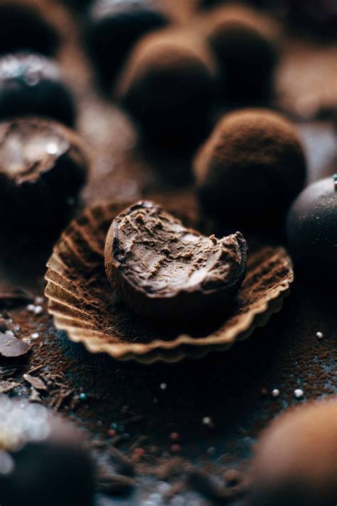 Creamy Boozy Chocolatey These Easy Chocolate Rum Truffles Require