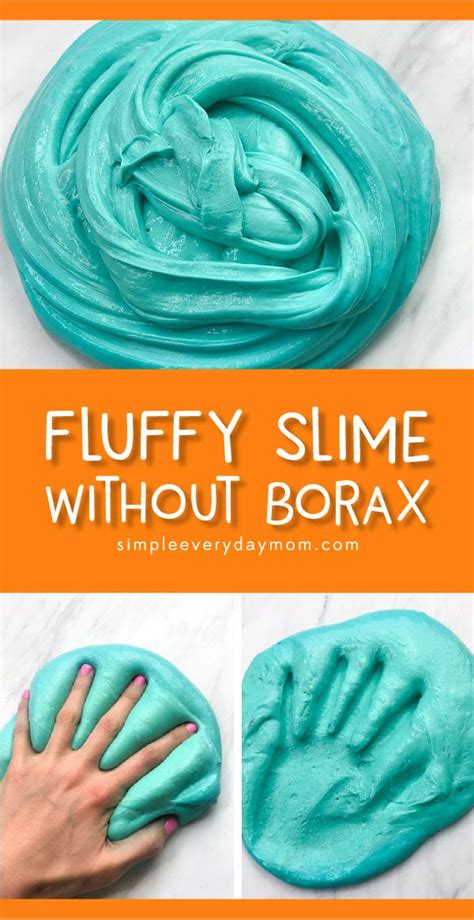 Easy Fluffy Slime Recipe Without Borax Fluffy Slime Recipe Easy