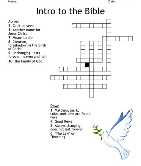 Jesus 12 Disciples Crossword Wordmint