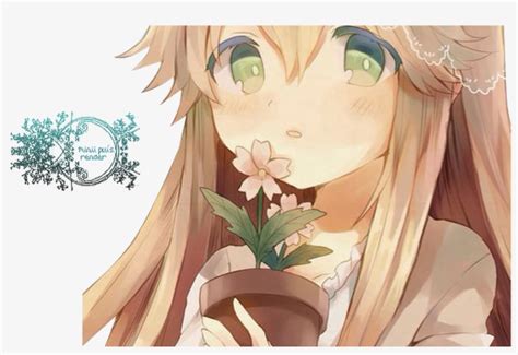 Anime Girl Flower Crown Tumblr Hitman Game Small Cute Anime Girl Free Transparent Png