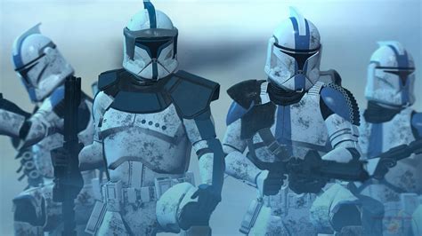Arc Lieutenant And 501st Clone Trooper Phase One By Territorytunguska