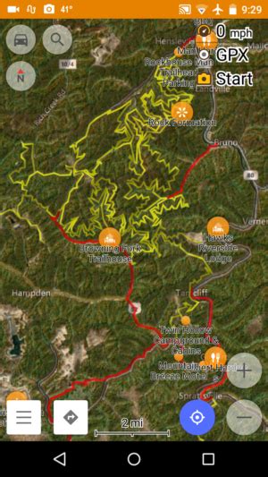 Atv Trail Map For Osmand On Android Umbagog Designs Llc
