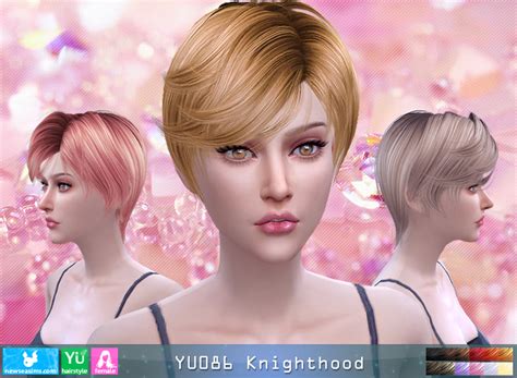 My Sims 4 Blog Newsea Knighthood Hair For Males And Females