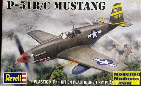 Revell 148th Scale Aircraft P 51b Mustang 5256 Mr Models