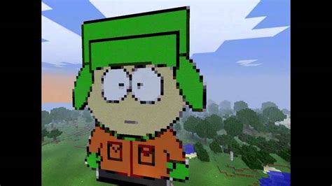 Minecraft Pixel Art Templates South Park Kyle