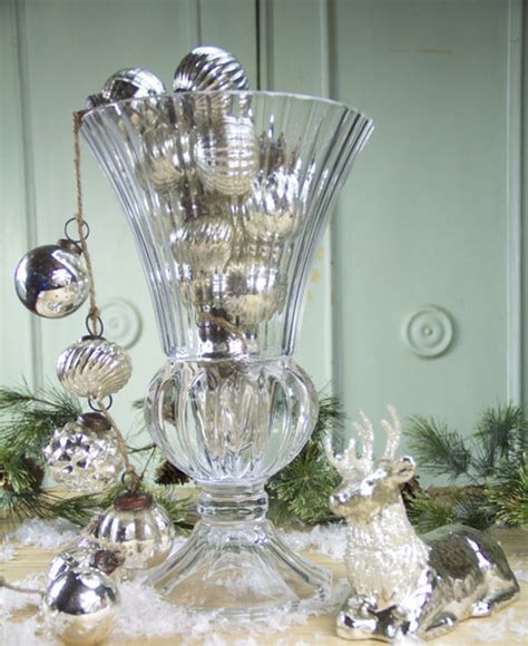 Mercury Glass Ornament Garland