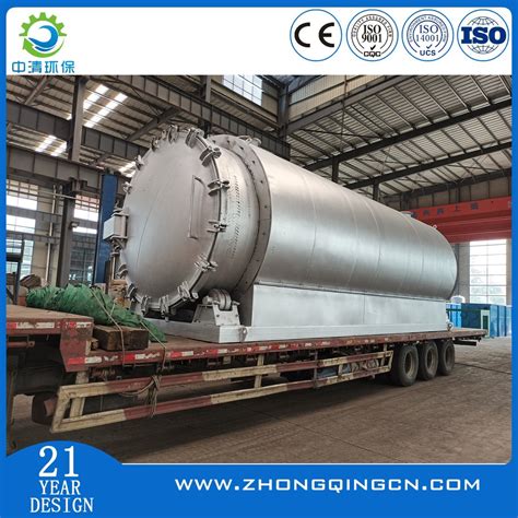 New Continuous Waste Rubber Pyrolysis Plant China Continuous Rubber Pyrolysis Machine And