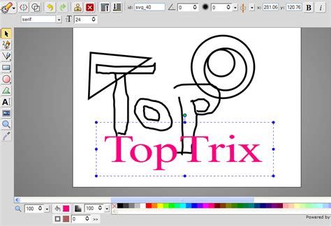 Online Vector Graphics / SVG Editor | TopTrix