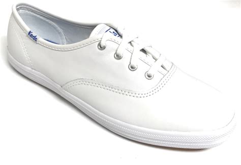 Keds Womens Champion Original Leather Sneakers White Leather Size 8