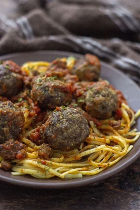 Spaghetti With Homemade Meatballs