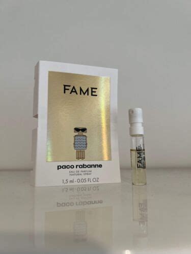 Paco Rabanne Fame Sample Ebay
