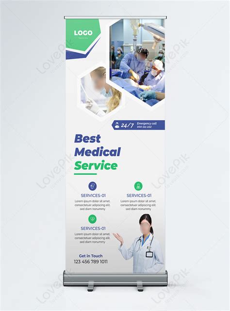 Banner Enrollable Médico Profesional Descarga Plantilla de diseño PSD Gratuita Lovepik