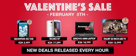 A Sneak Peak Into The Jumia Kenya Valentine Flash Sale