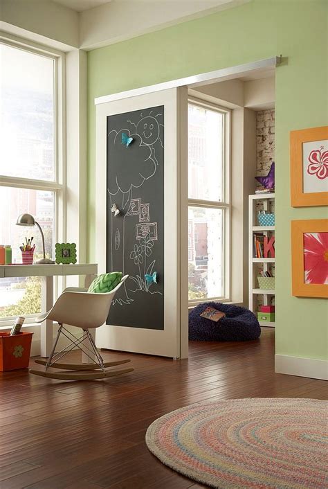 First, choose your favourite colour options with your kids and have them made up into sample pots. 27 Creative Kids' Rooms with Space-Savvy Sliding Barn Doors
