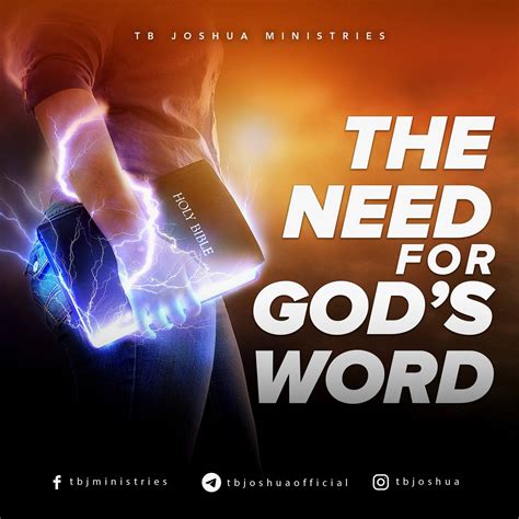 The Need For Gods Word Emmanuel Tv