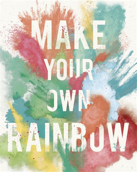 Make Your Own Rainbow Canvas Print And Photos Photowall