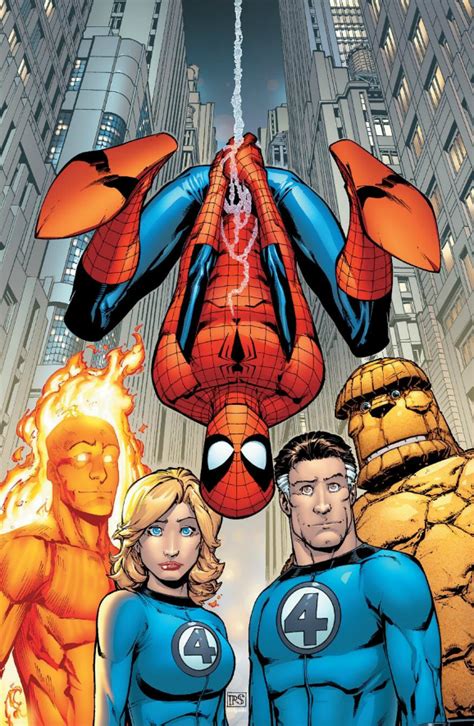 Fantastic Four Spider Man Spectacular 2014 1 Spiderman Amazing