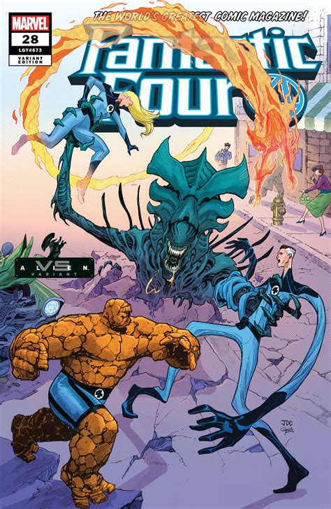 Fantastic Four Variant Comic Issues Marvel