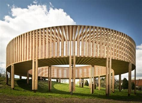 Gizfactory Architecture Pavilion Architecture Circular Buildings