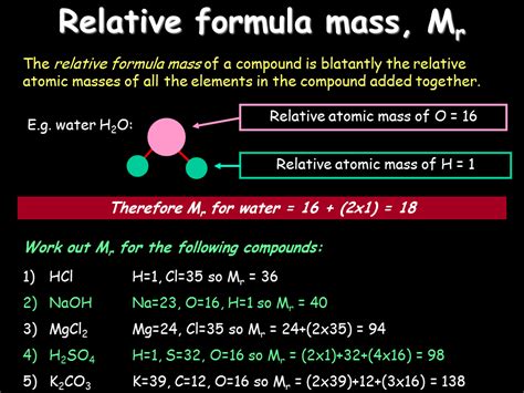 But how is it exactly measured? Mass, atomic and empirical formulas - Presentation Chemistry
