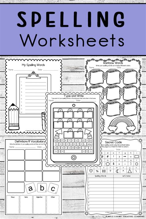 Spelling Worksheets Spelling Worksheets Worksheet Ideas