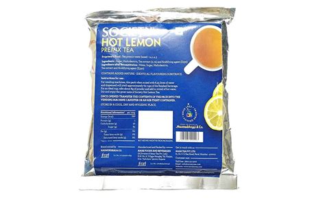 Society Hot Lemon Premix Tea Pack 1 Kilogram Gotochef