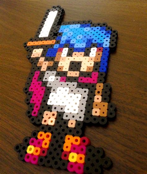 Breath Of Fire Ryu Perler Bead Sprite By Houseofmog On Etsy