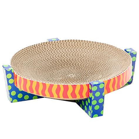 Pawaboo Cat Scratcher Lounge Bed Premium Collapsible Recycled