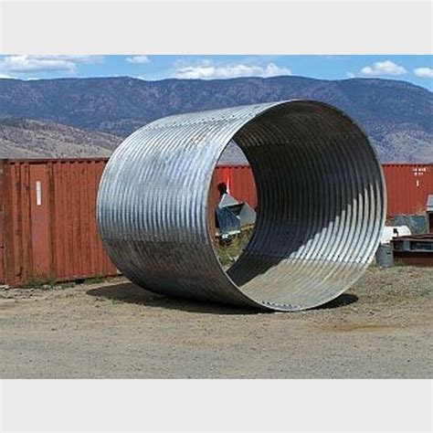 48ft X 105ft Diameter Multi Plate Culvert Comes In 12ft Lengths With