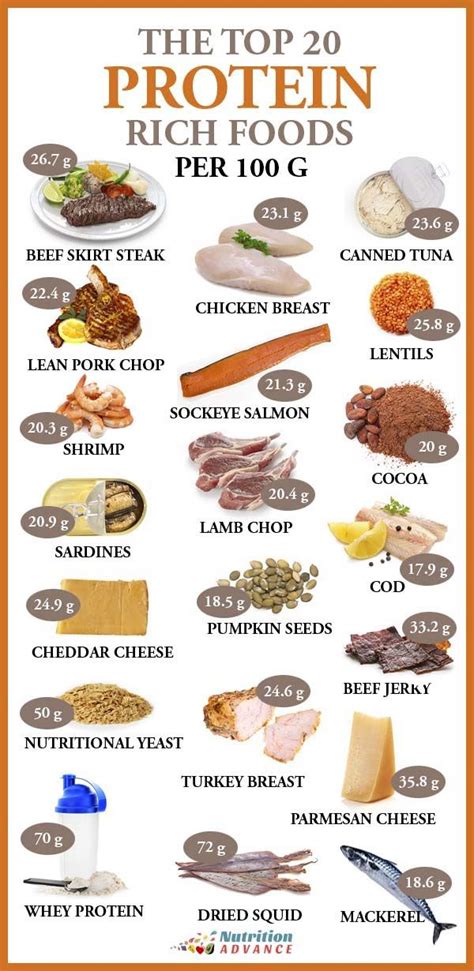 The Top 20 Highest Protein Foods Per 100 Grams Fitness Shop And Tips