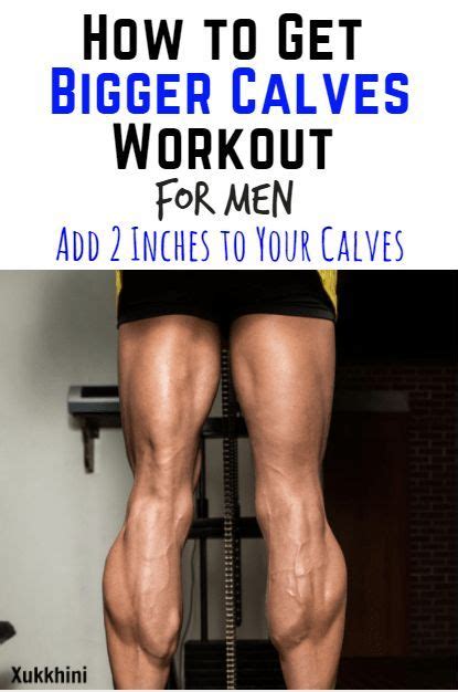 How do you get bigger legs? Pin by Brady Fulton on Health and fitness | Calf exercises ...