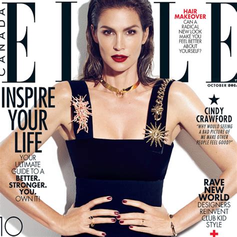 Cindy Crawford Talks About That Unretouched Photo E Online